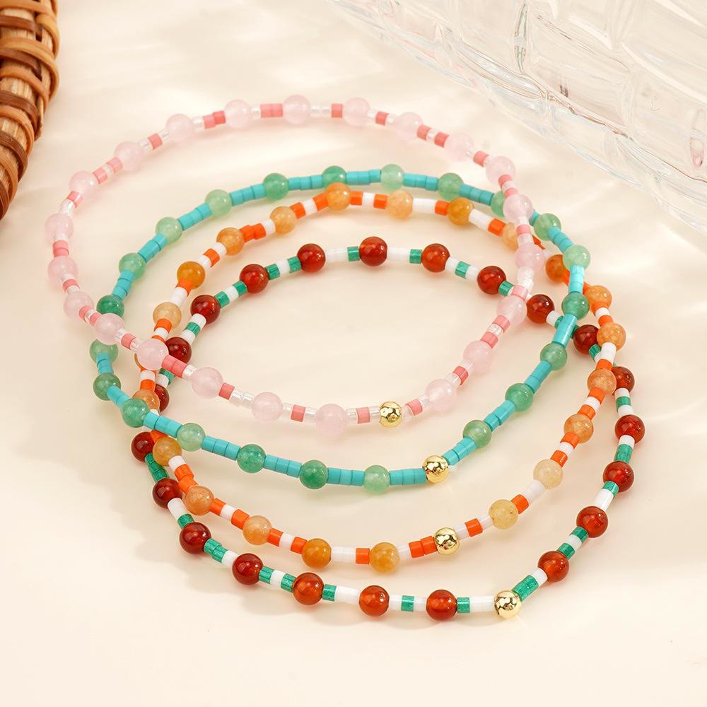 Bracciale elastico Olivenorma Mini Beads Gemstone - image 1