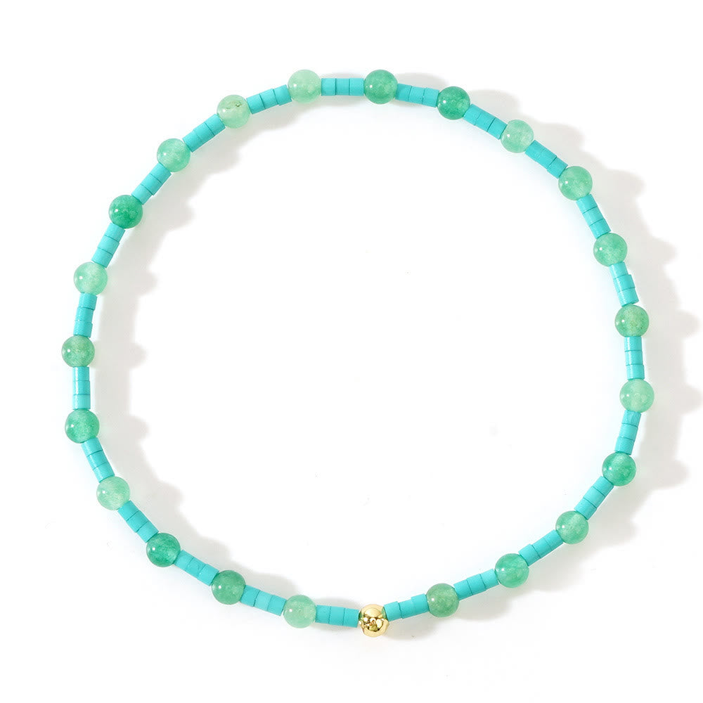 Bracciale elastico Olivenorma Mini Beads Gemstone - image 3