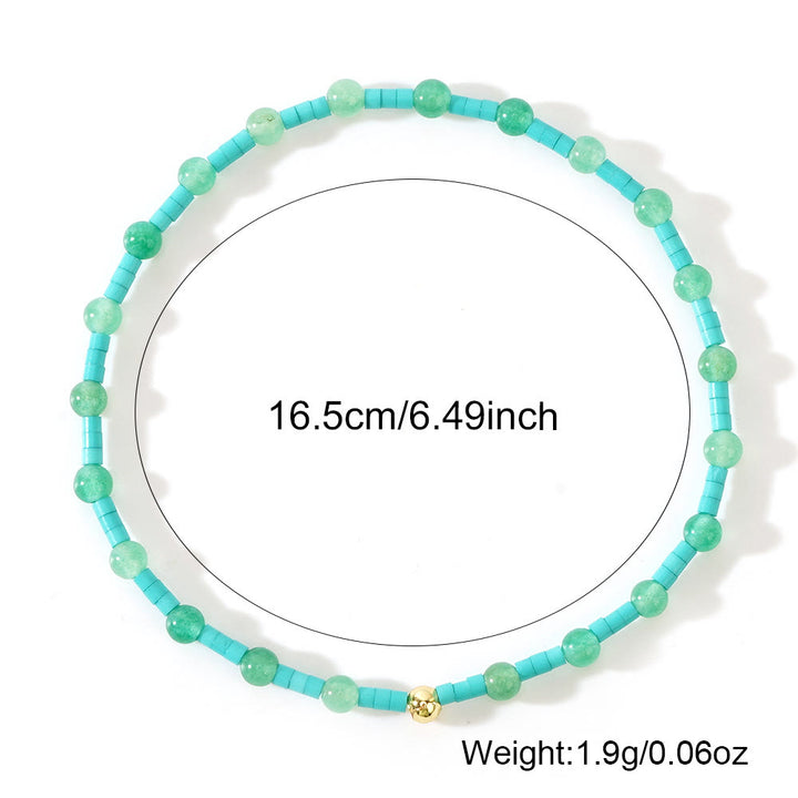Bracciale elastico Olivenorma Mini Beads Gemstone - image 4