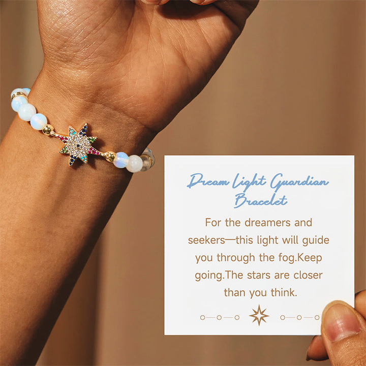 Bracciale Olivenorma "Dream Light Guardian" in opalite a forma di stella