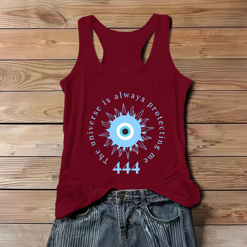Maglietta spirituale "444" Olivenorma , con protezione contro il malocchio e il male - Rosso - 3XL - image 10