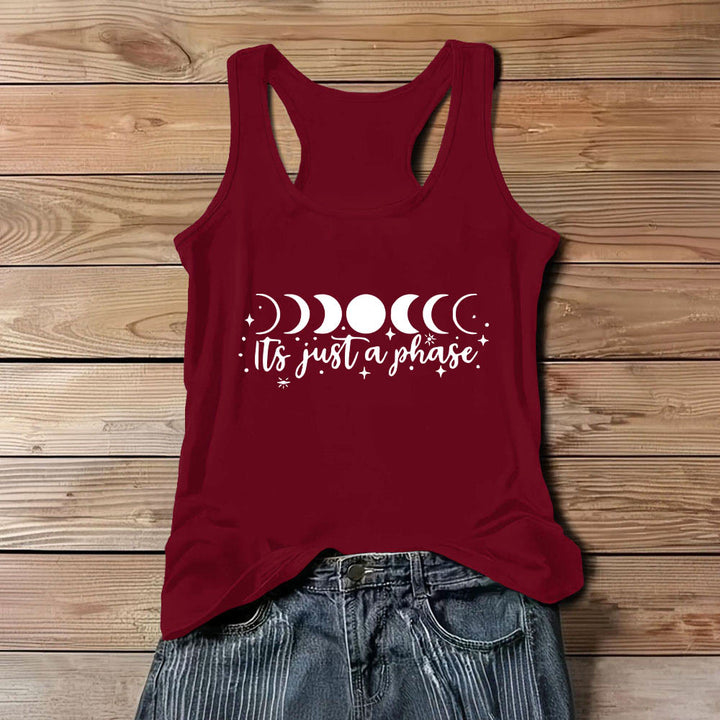 Olivenorma "è solo una fase" Maglietta morbida e confortevole con pensieri positivi - Rosso - 3XL - image 9