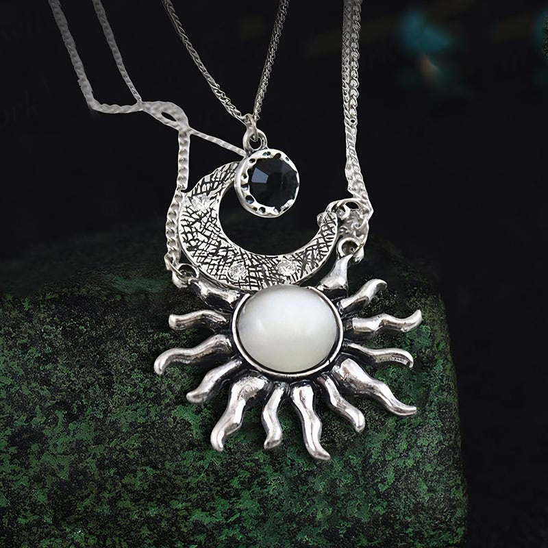 Collana della corona celeste di Olivenorma Luna - Argento - image 1