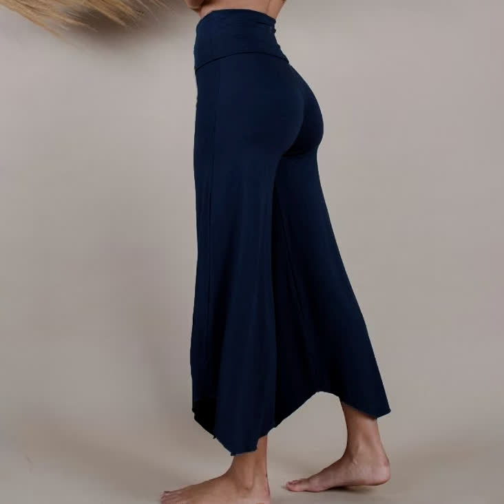 Pantaloni svasati a vita alta da yoga Olivenorma - image 23