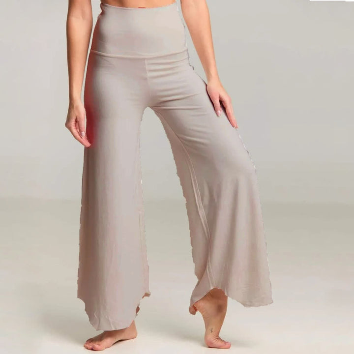 Pantaloni svasati a vita alta da yoga Olivenorma - image 25
