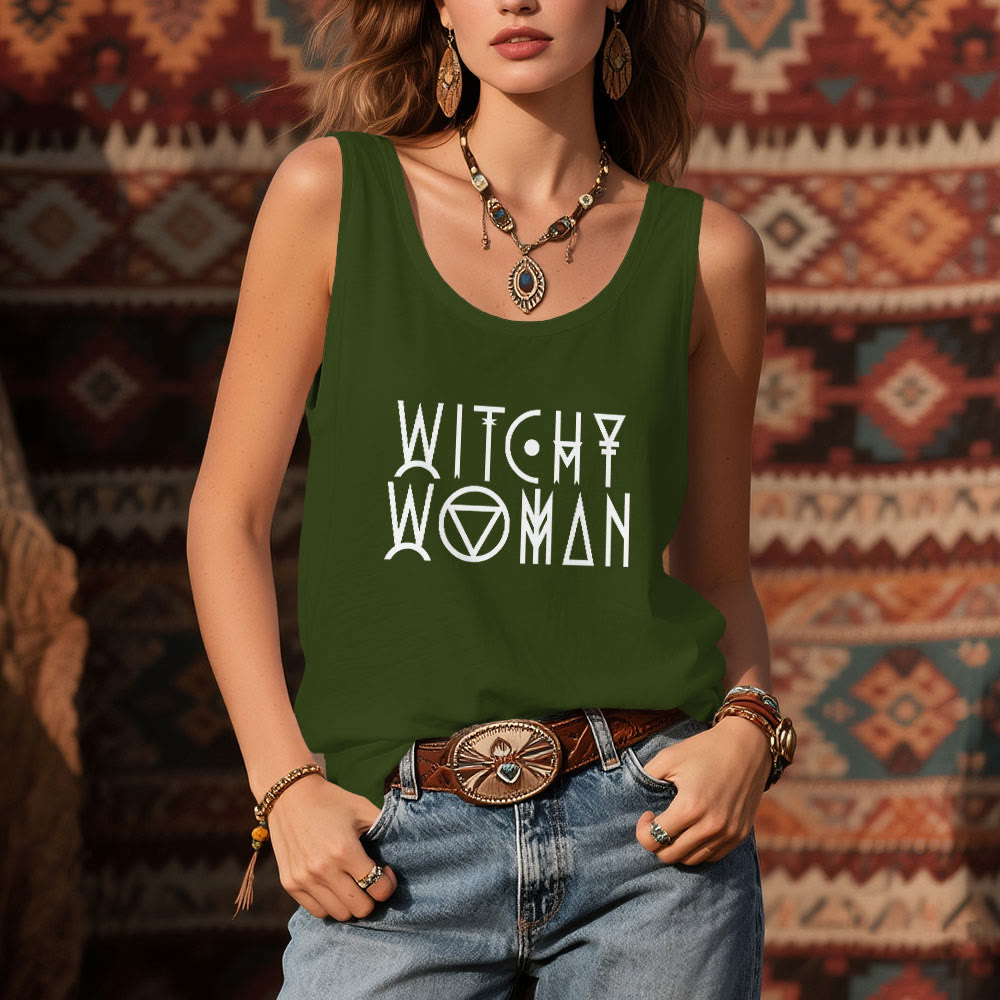 Olivenorma "WITCHY WOMAN" Maglietta spirituale da donna - image 11