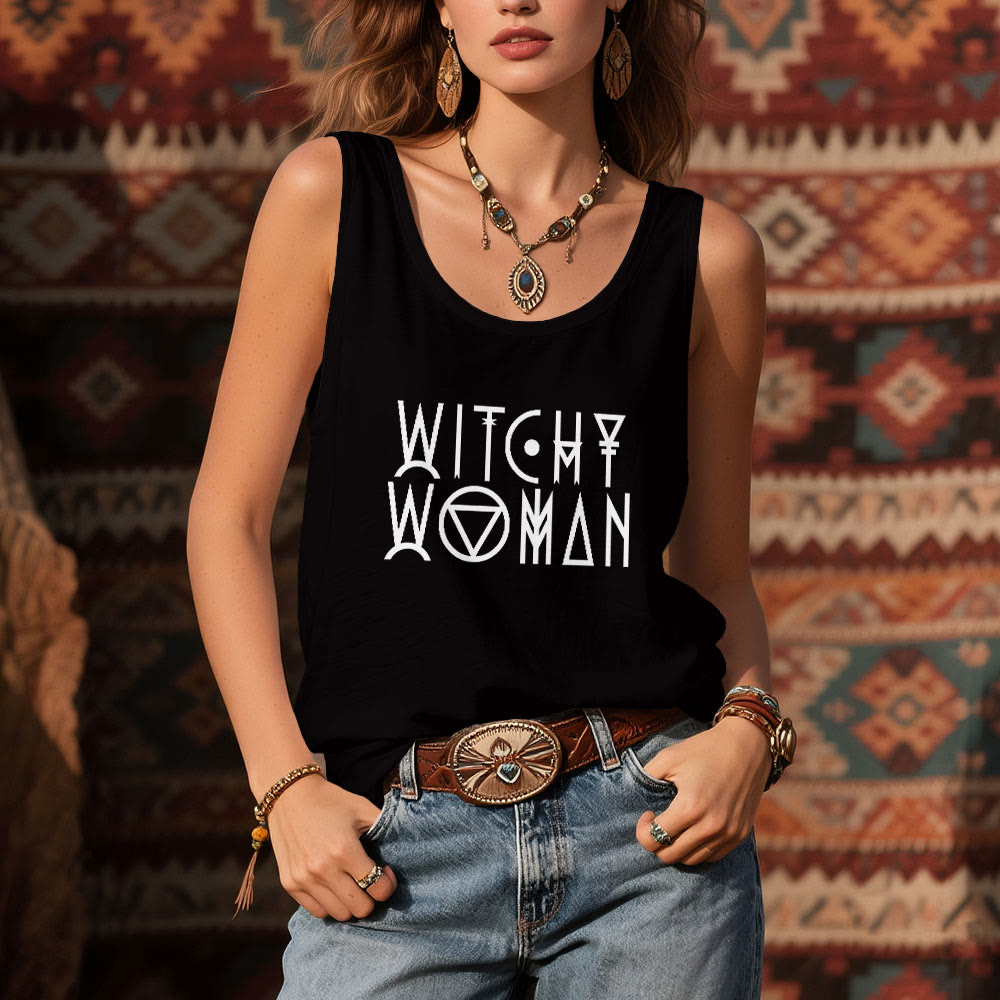 Olivenorma "WITCHY WOMAN" Maglietta spirituale da donna - image 1