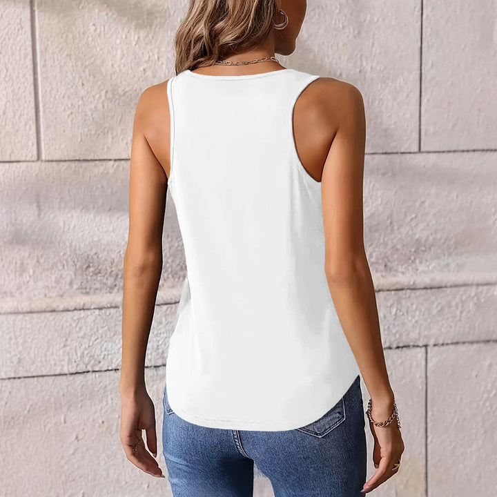 Olivenorma Mandala - Magliette con stampa floreale da donna, canotta grafica  - image 2