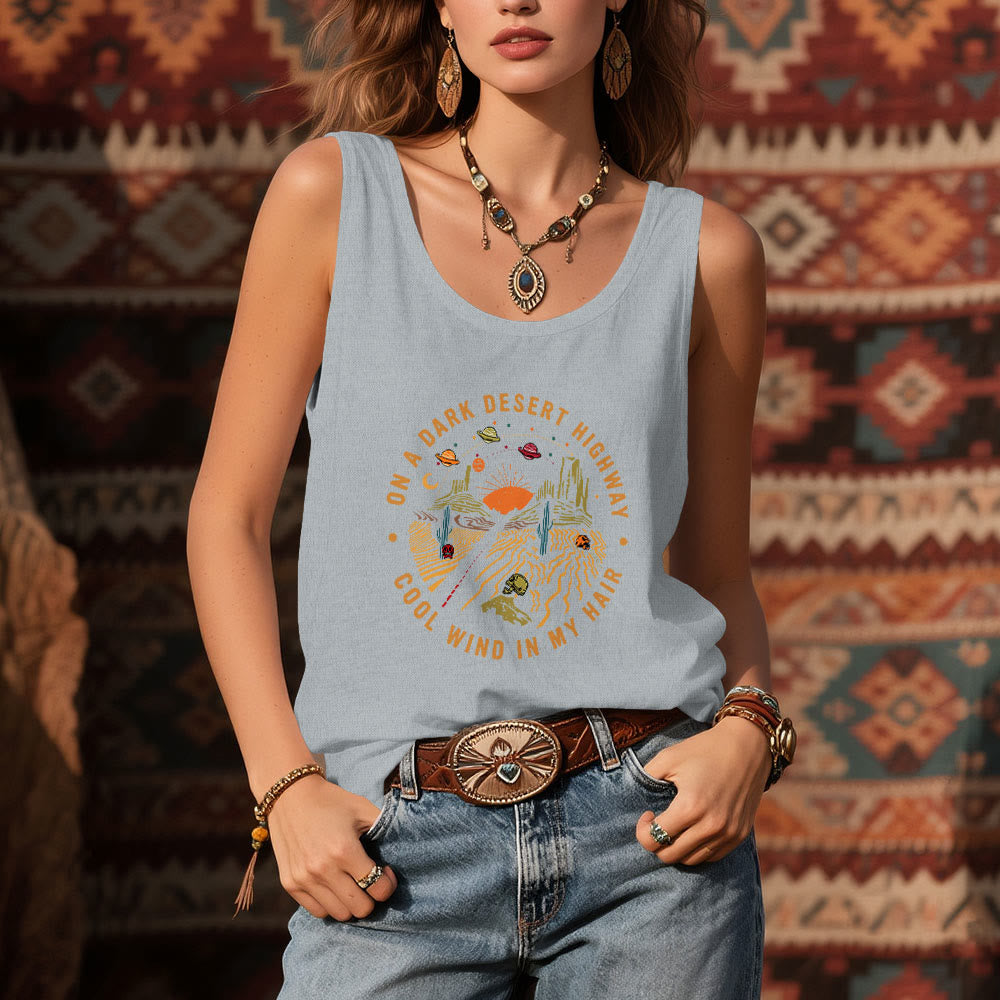 Olivenorma Maglietta estiva casual da donna, girocollo, canotta senza maniche - image 9