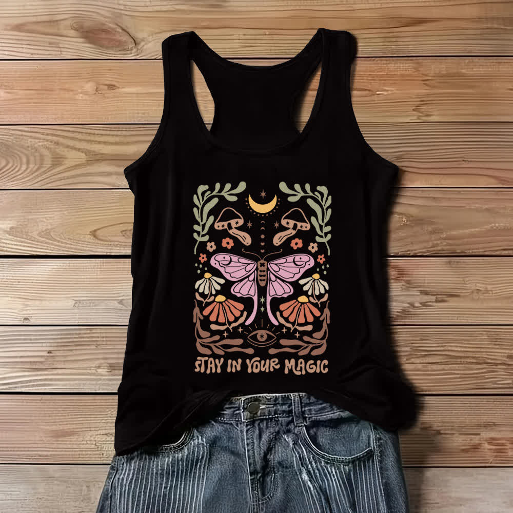 Canotta Olivenorma Luna Moth - Nero - 3XL - image 4