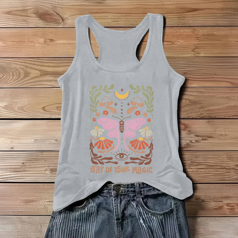 Canotta Olivenorma Luna Moth - Grigio - 3XL - image 0