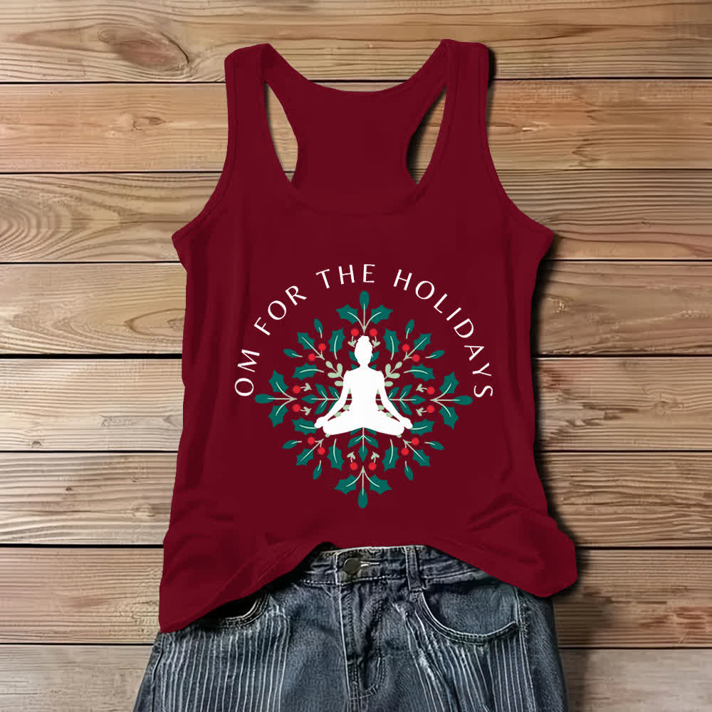 Canotta da allenamento Olivenorma Om for the Holidays - Rosso - 3XL - image 6