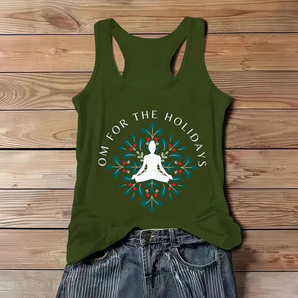 Canotta da allenamento Olivenorma Om for the Holidays - Verde - 3XL - image 8