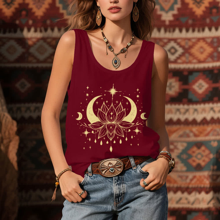 Canotte Olivenorma Yoga Lotus con retro scollato - image 8
