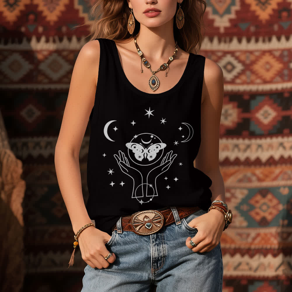 Canotta Olivenorma Celestial Butterfly Lunar Prayer Hands - image 5