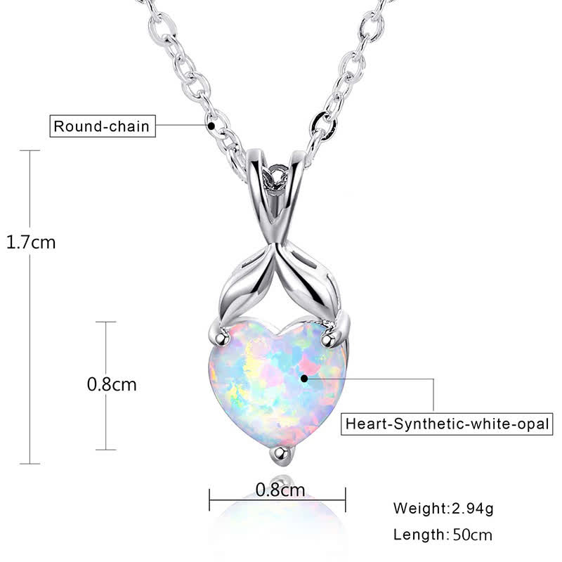 Olivenorma Cuore di Nyx - Anello con corona di opale eterno - image 14