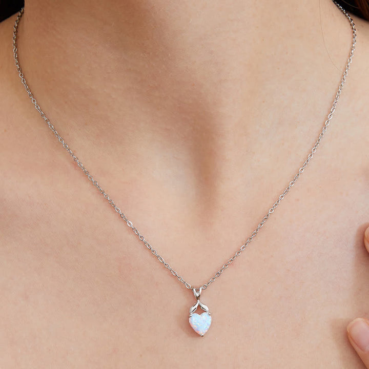 Olivenorma Cuore di Nyx - Anello con corona di opale eterno - image 13