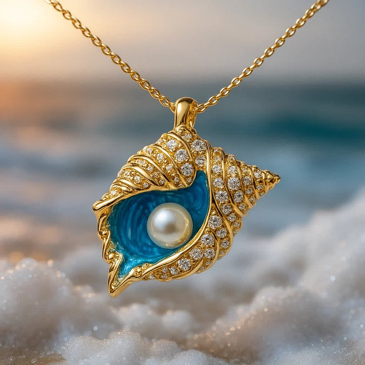 Olivenorma Elysian Tides – The Ocean Secret Wave Orecchini Collana Anello - Collana - 40+5 cm - image 8