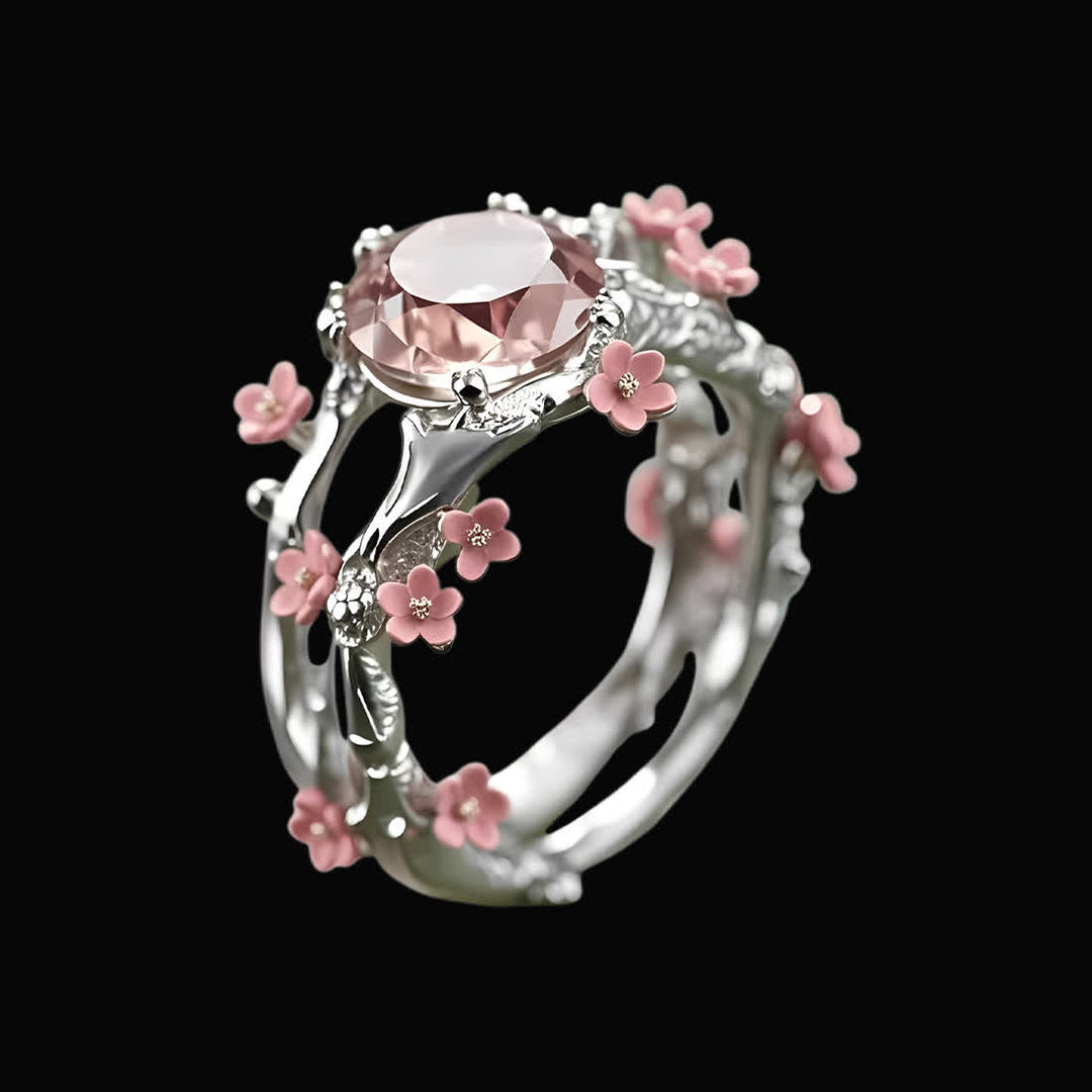 Olivenorma Enchanted Sakura Grove in quarzo rosa - Colore argento - Stati Uniti 10 - image 7