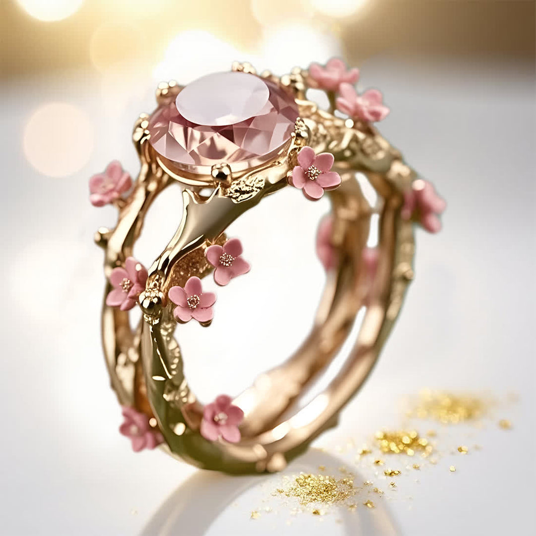 Olivenorma Enchanted Sakura Grove in quarzo rosa - Oro rosa - Stati Uniti 10 - image 1