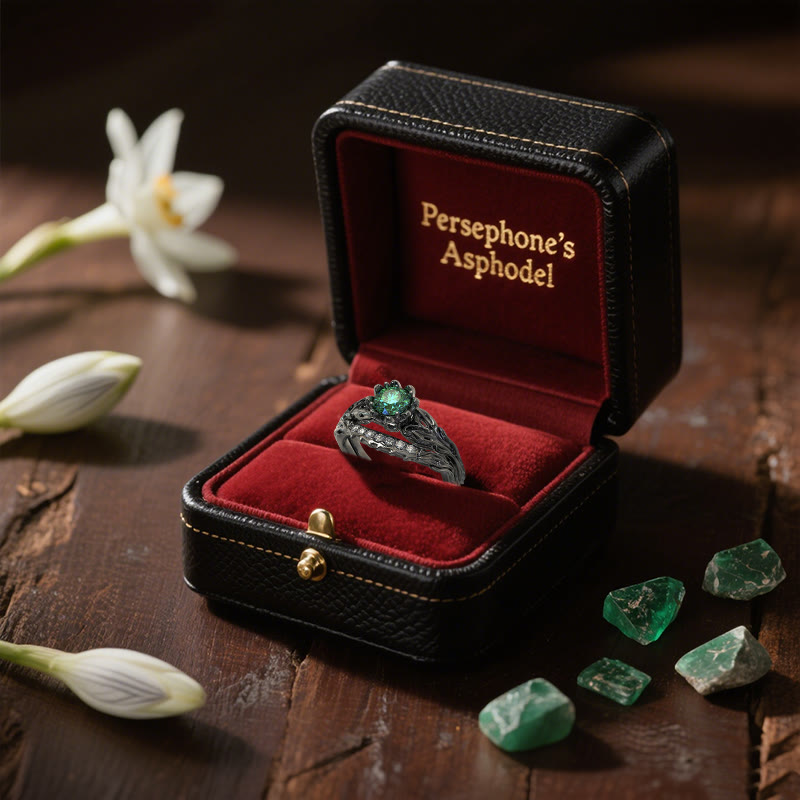 Anello fiorito di asfodelo di Persefone Olivenorma - image 3