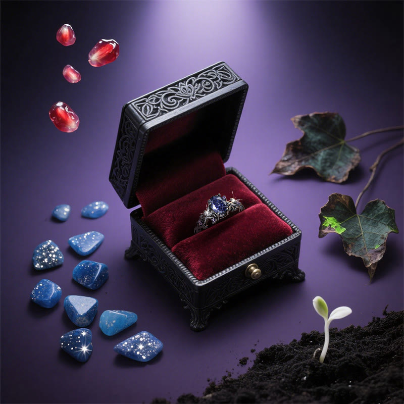 Olivenorma Persefone's Vine in arenaria blu glitterata - image 3