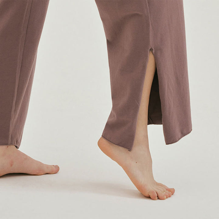 Olivenormafor Pantaloni della tuta larghi a vita alta e gamba larga - image 5