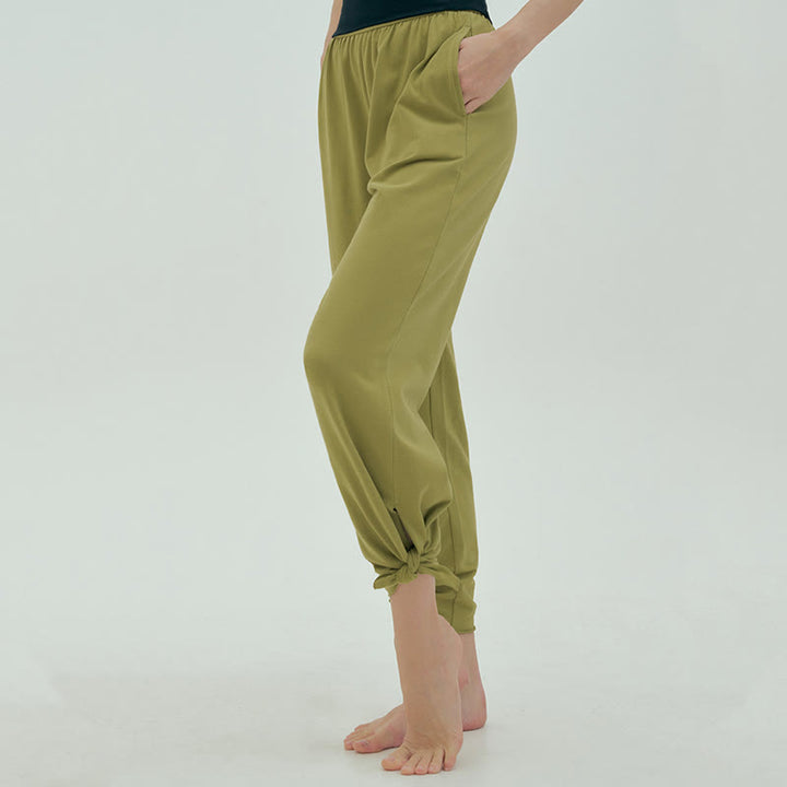 Olivenormafor Pantaloni della tuta larghi a vita alta e gamba larga - image 36