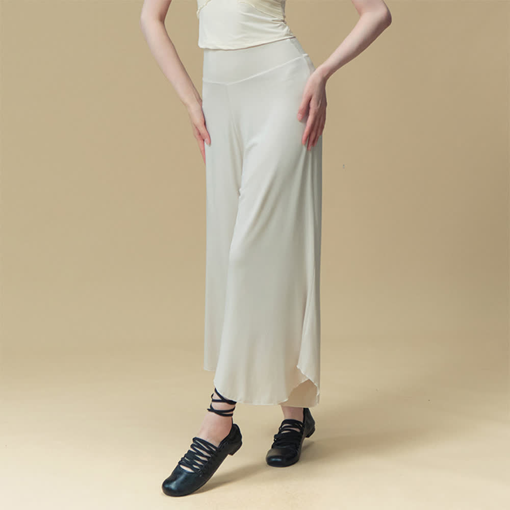 Pantaloni da yoga e pilates traspiranti a vita alta in nylon Olivenorma - image 3