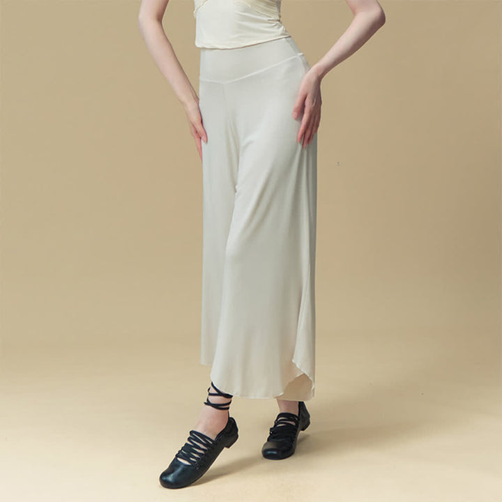 Pantaloni da yoga e pilates traspiranti a vita alta in nylon Olivenorma - image 3