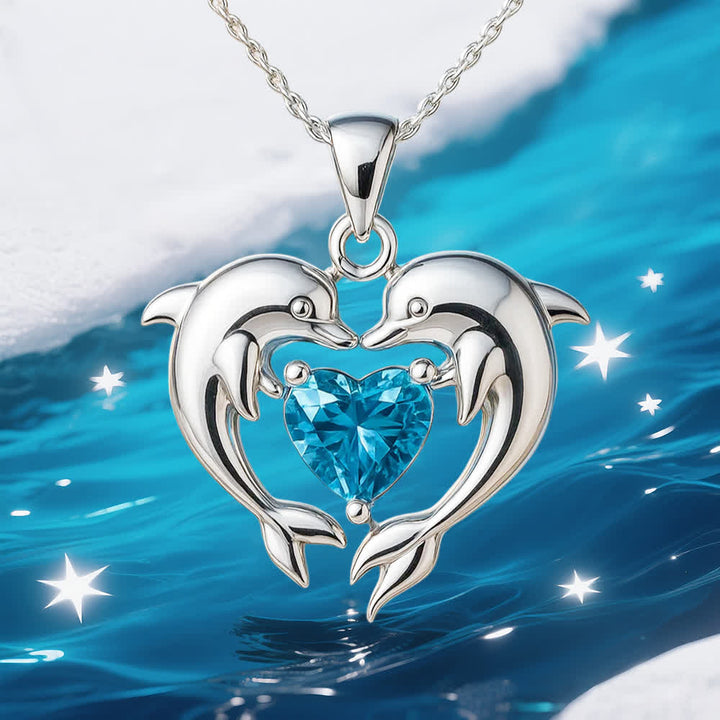 Olivenorma Guardiani del cuore dell'oceano - Collana delfino e sirena - image 10