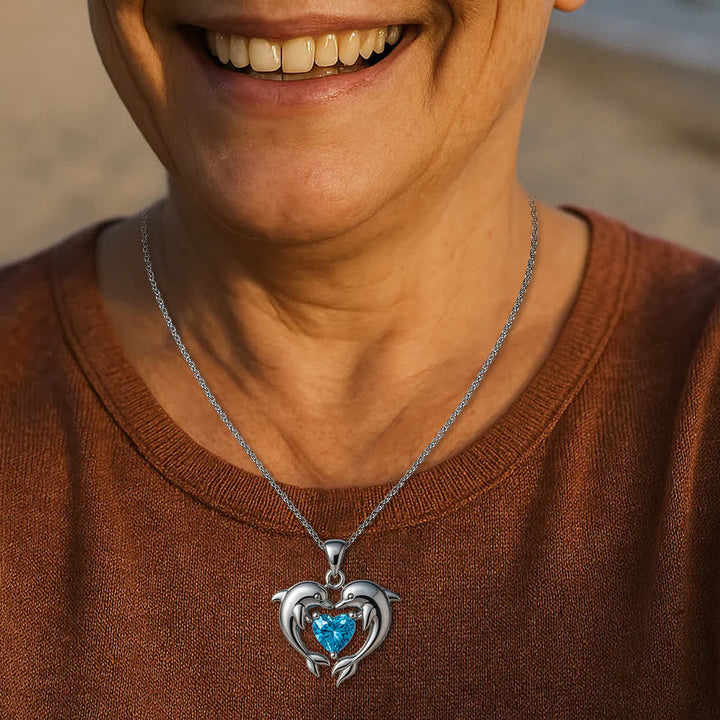 Olivenorma Guardiani del cuore dell'oceano - Collana delfino e sirena - image 7