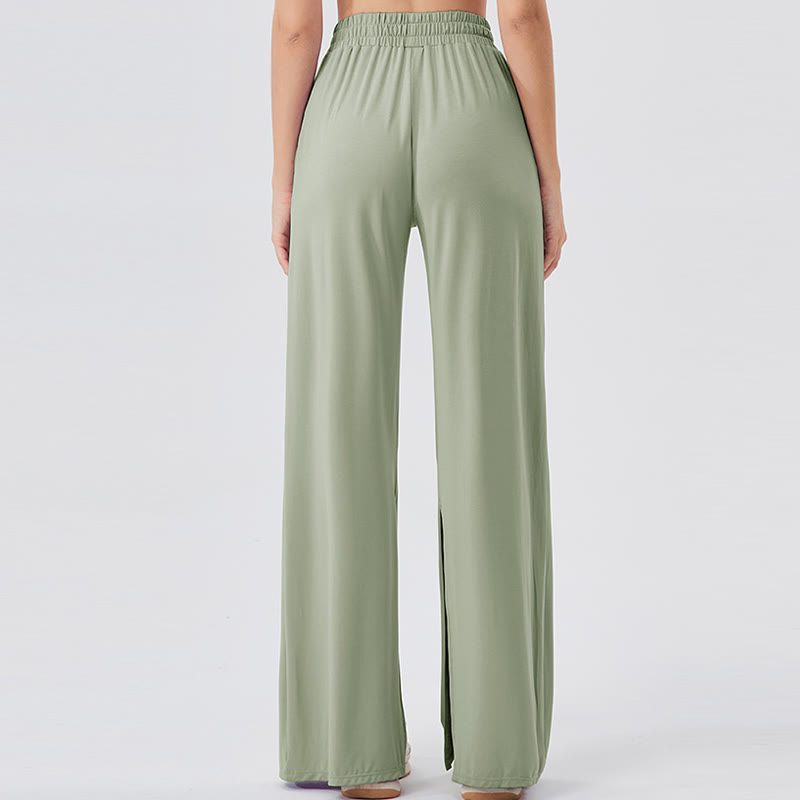 Olivenorma Pantaloni larghi e leggeri, pantaloni casual da yoga ventilati - image 19