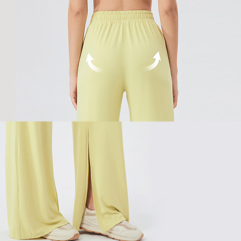 Olivenorma Pantaloni larghi e leggeri, pantaloni casual da yoga ventilati - image 7