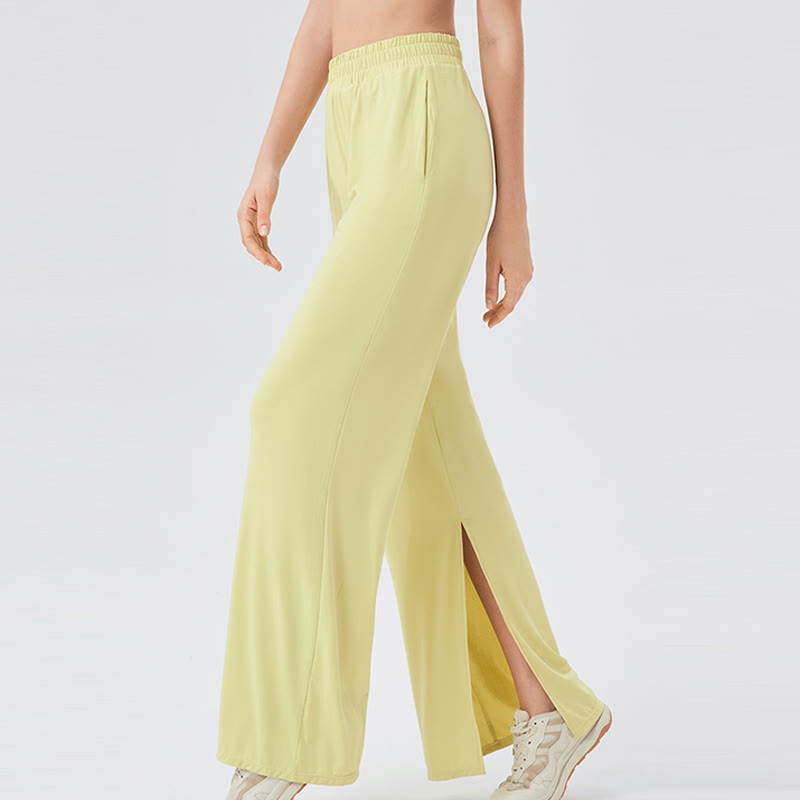 Olivenorma Pantaloni larghi e leggeri, pantaloni casual da yoga ventilati - image 4