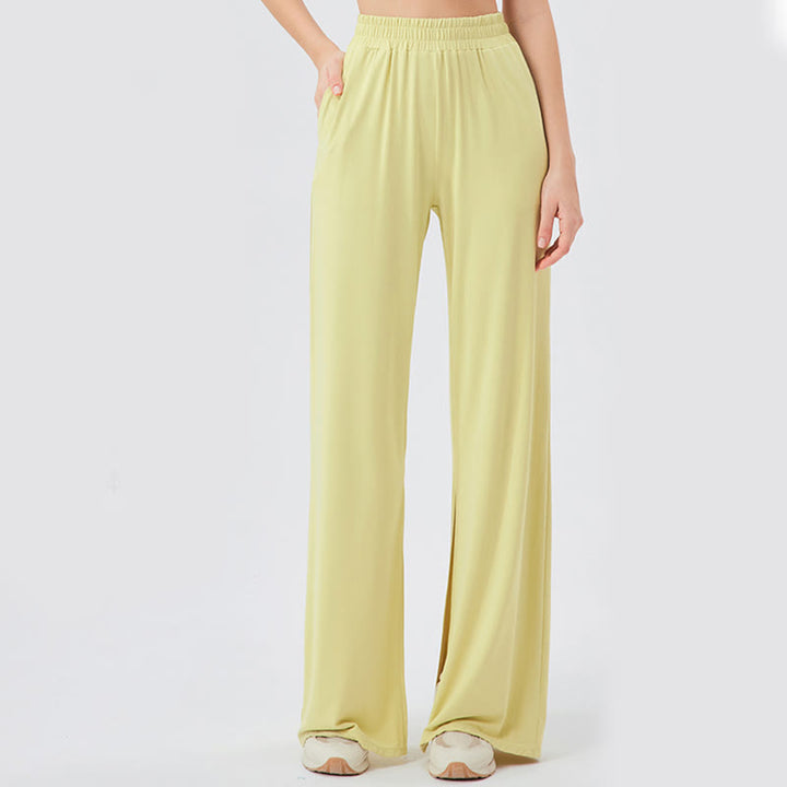 Olivenorma Pantaloni larghi e leggeri, pantaloni casual da yoga ventilati - image 5