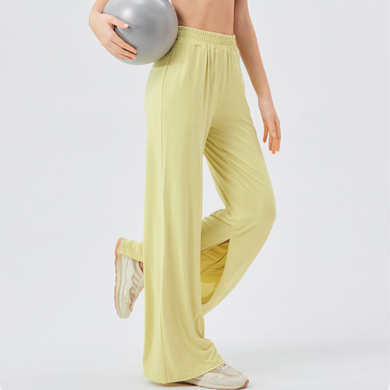 Olivenorma Pantaloni larghi e leggeri, pantaloni casual da yoga ventilati - image 1