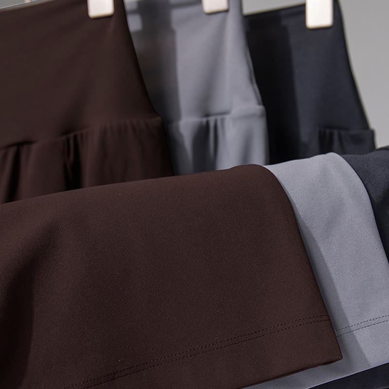 Olivenorma Pantaloni a gamba larga Pantaloni casual elasticizzati Pantaloni da salotto Pantaloni da yoga - image 8