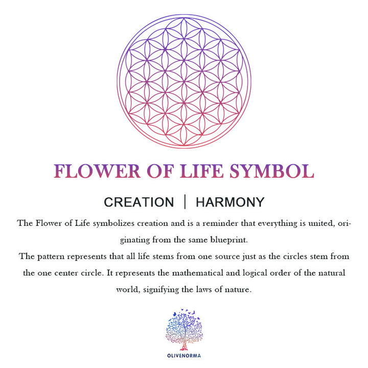 Olivenorma Flower Of Life, maglietta con stampa geometrica acchiappasogni e scollo a V, per allontanare il male - image 8