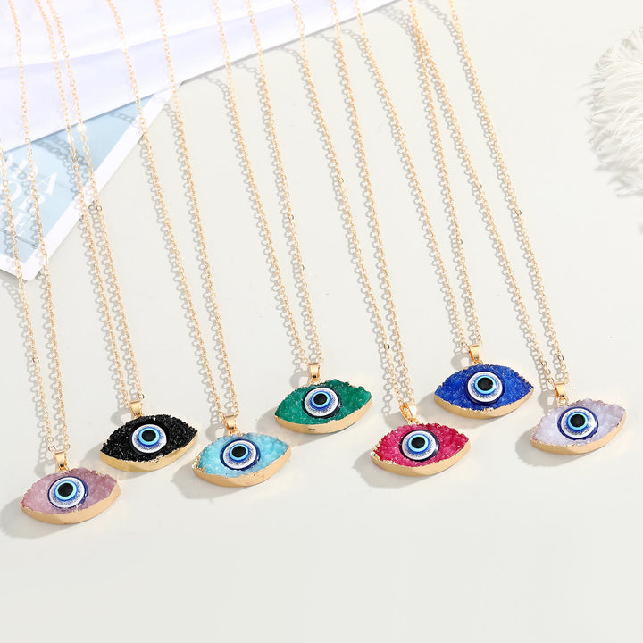 Collana energetica con quarzo ialino Olivenorma e malocchio - image 18