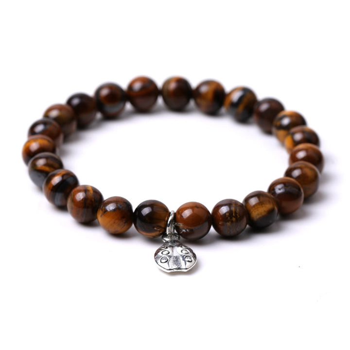 Braccialetto Olivenorma Lucky 7 con ciondolo a forma di coccinella e pietre preziose - image 24