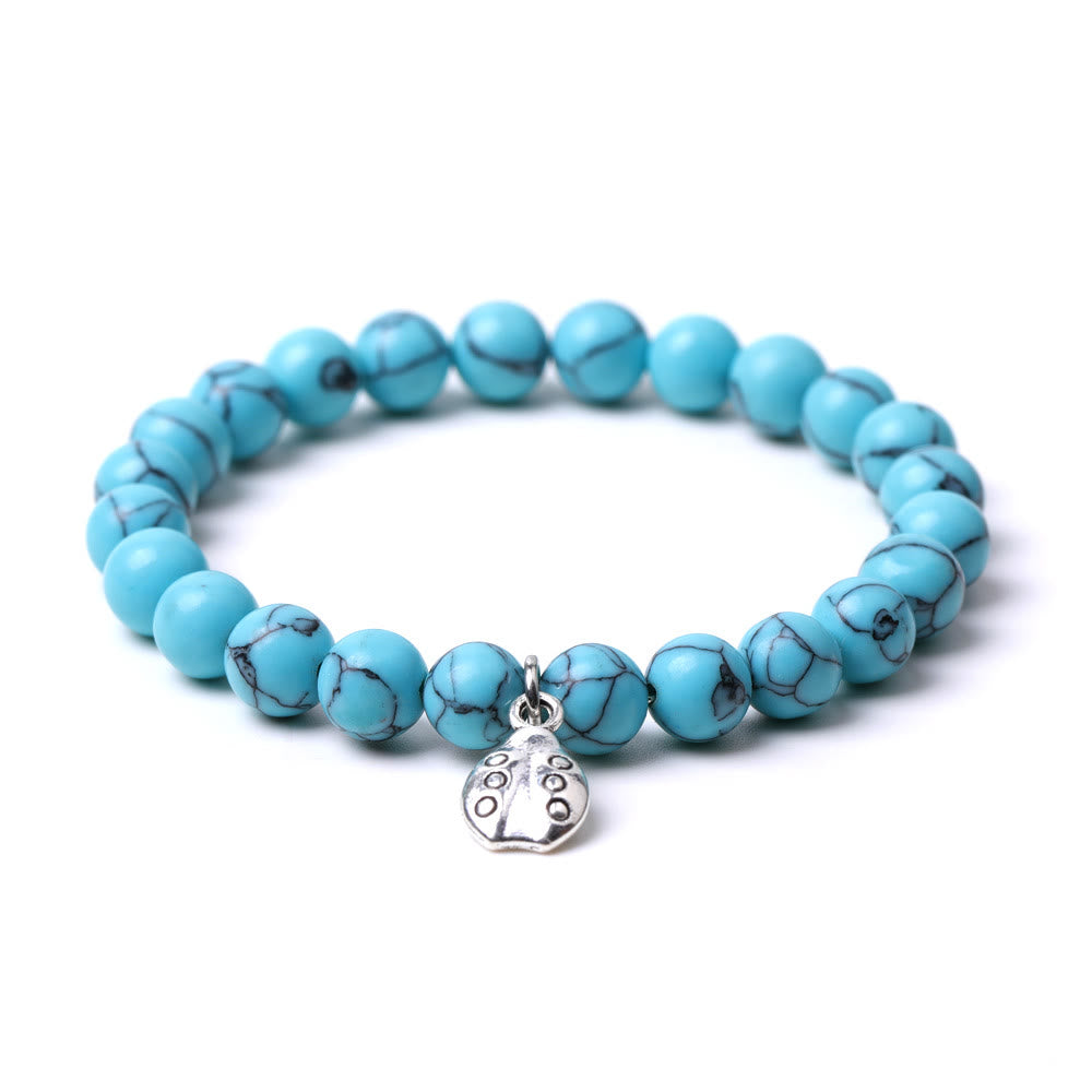 Braccialetto Olivenorma Lucky 7 con ciondolo a forma di coccinella e pietre preziose - image 48