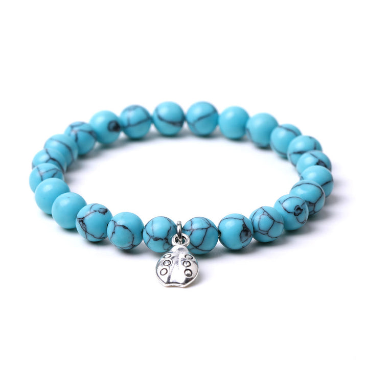 Braccialetto Olivenorma Lucky 7 con ciondolo a forma di coccinella e pietre preziose - image 48