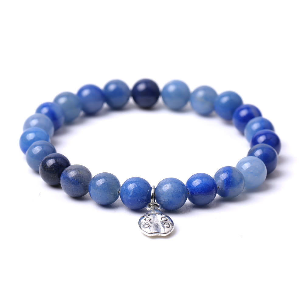 Braccialetto Olivenorma Lucky 7 con ciondolo a forma di coccinella e pietre preziose - image 14