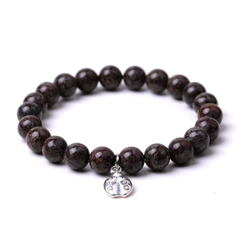 Braccialetto Olivenorma Lucky 7 con ciondolo a forma di coccinella e pietre preziose - image 32