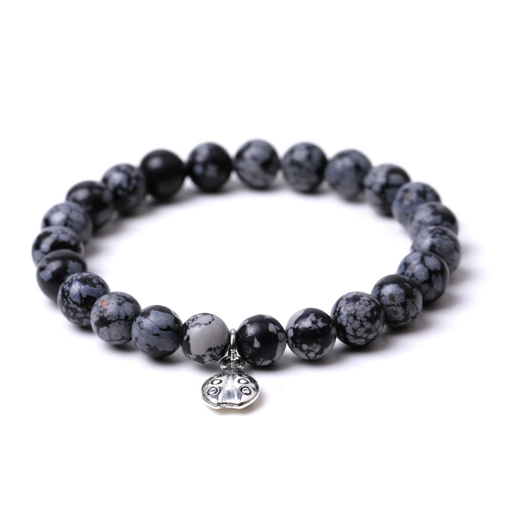 Braccialetto Olivenorma Lucky 7 con ciondolo a forma di coccinella e pietre preziose - image 34