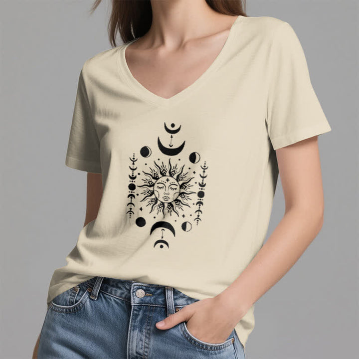 Olivenorma estetica yoga con scollo a V Olivenorma Sun And Moon - image 22