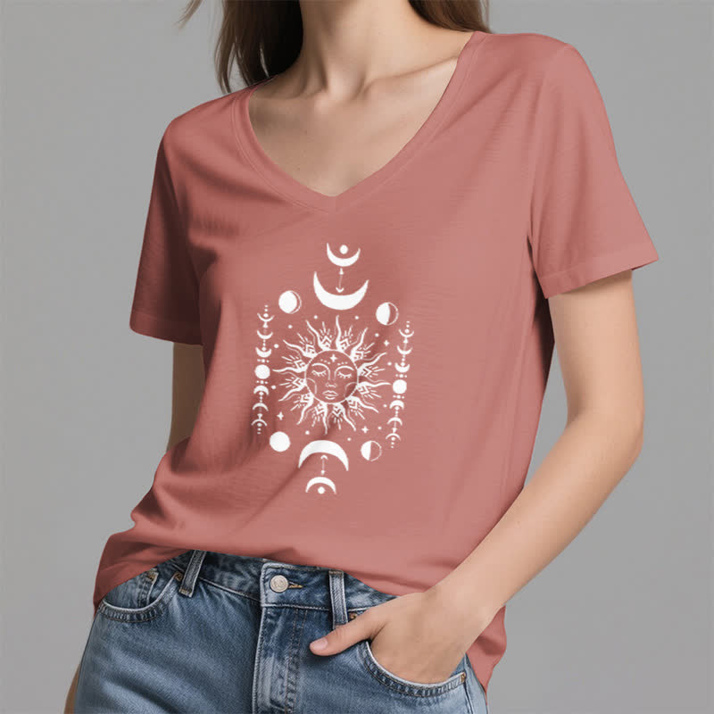 Olivenorma estetica yoga con scollo a V Olivenorma Sun And Moon - image 17