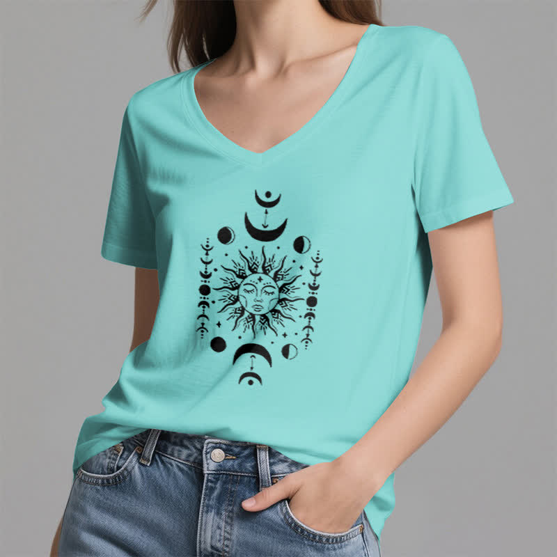Olivenorma estetica yoga con scollo a V Olivenorma Sun And Moon - image 23