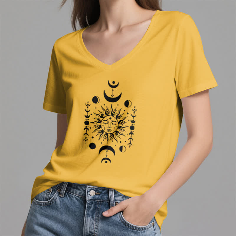 Olivenorma estetica yoga con scollo a V Olivenorma Sun And Moon - image 15